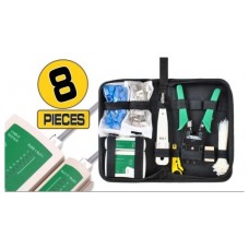 Bolsa de herramientas para mantenimiento de red con 8